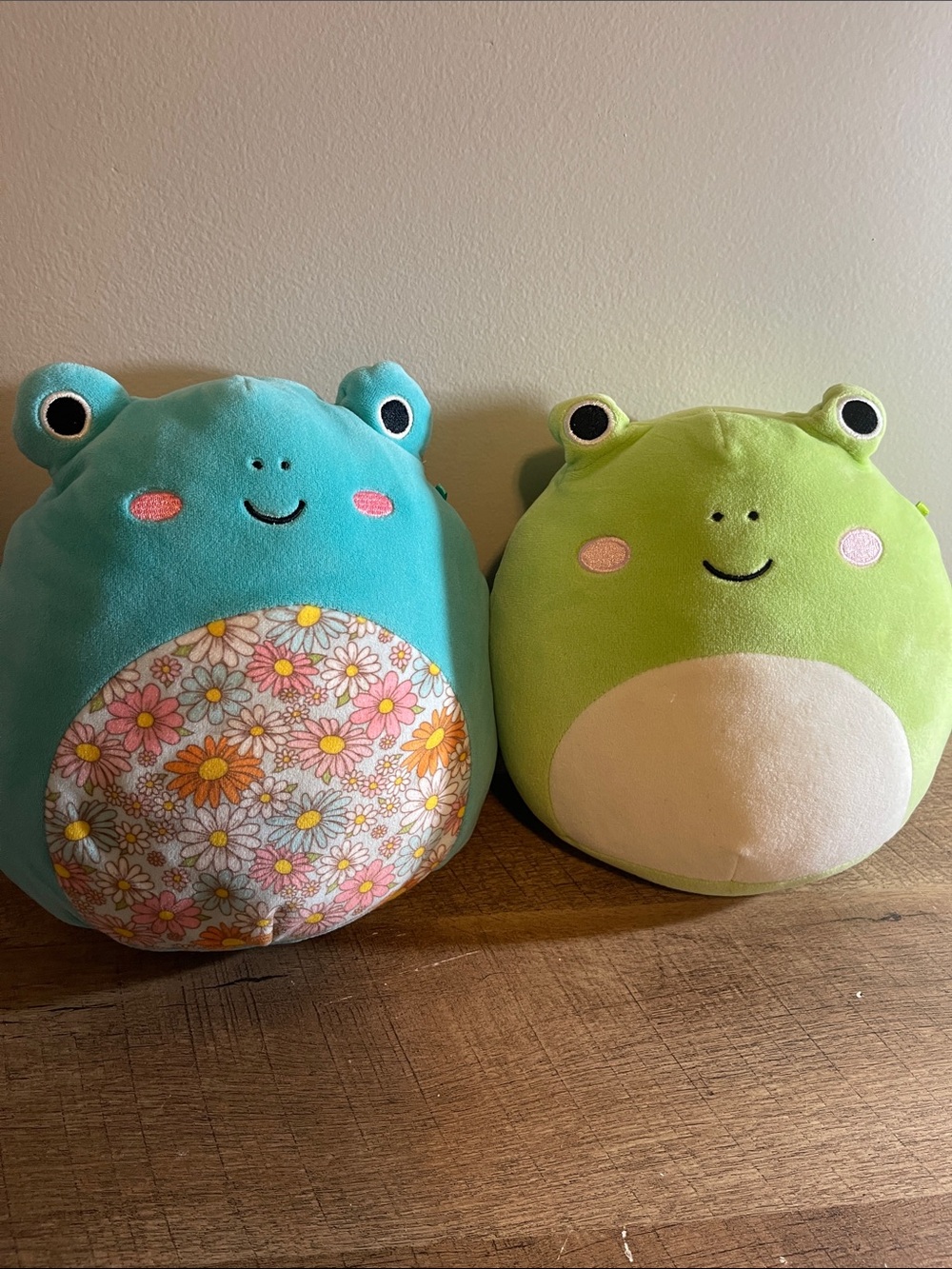 Squishmallow Francine Rare Collectible Frog Plush Pair